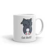Cute Kitty Cat Butt Coffee Tea Cup Mug, Mugs, $ 17.50, A Moment Of Now™